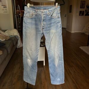 Vintage Levi’s Straight Leg Blue Jeans